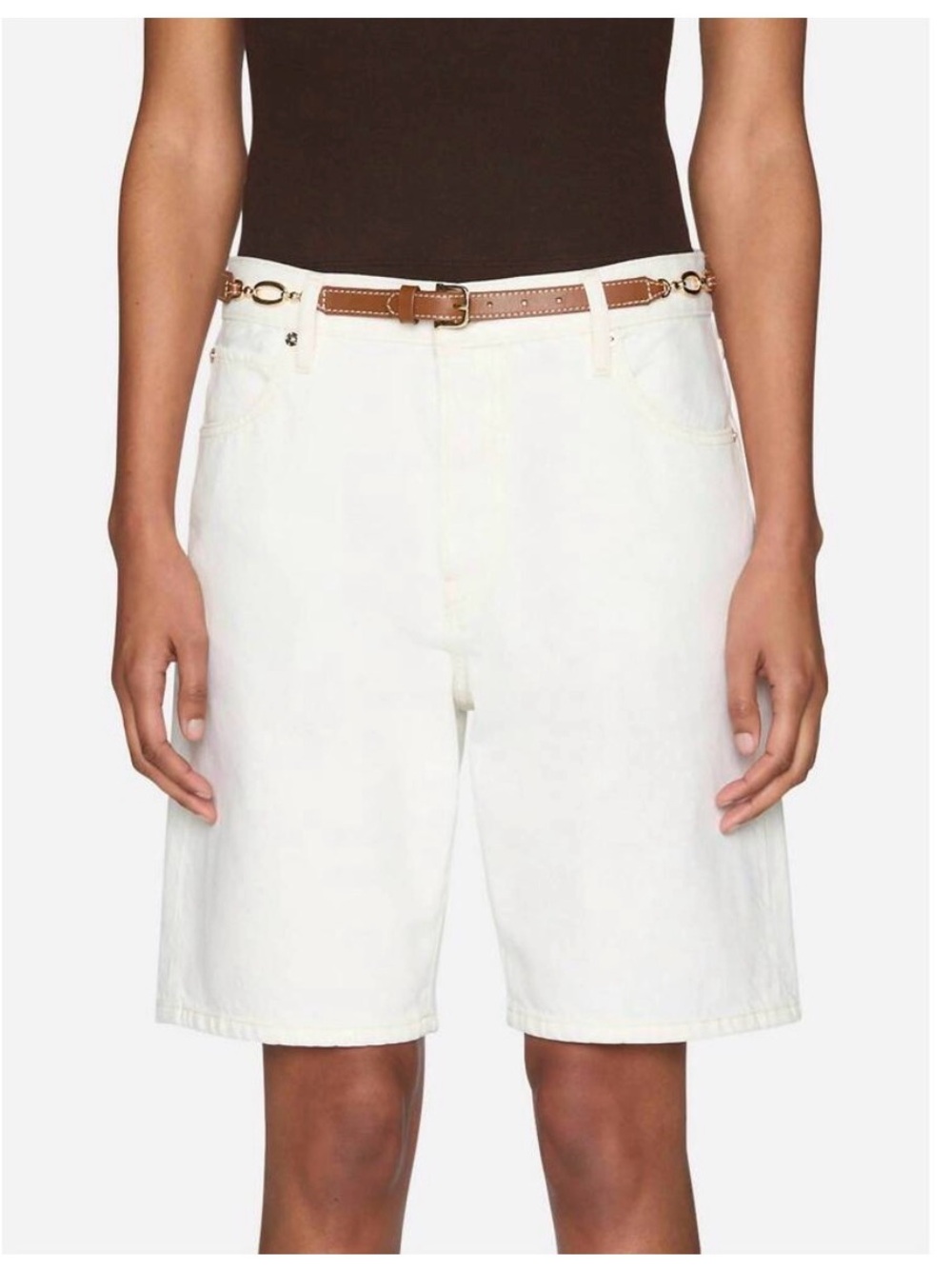Frame Denim The Leisure Short In Natural
Clean. Size 32. MSRP $258